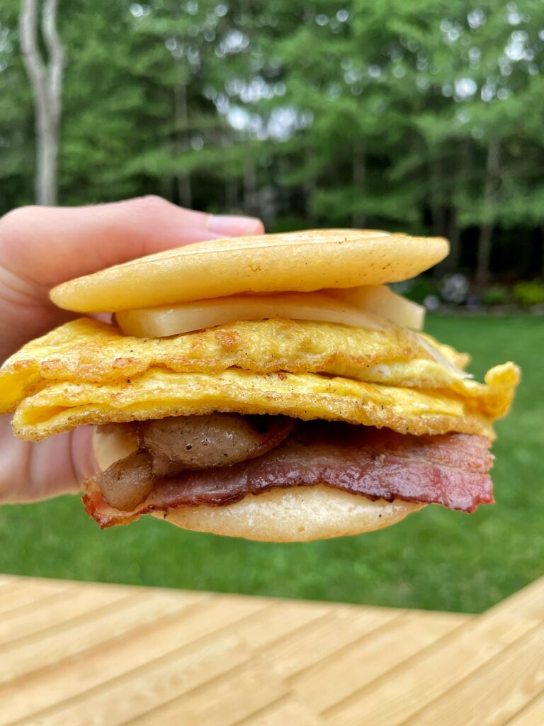 Let's make a healthier copycat McDonald's McGriddle everybody. So simple and easy to make plus our version is gluten-free and a game changer for all my breakfast sandwich loving friends.