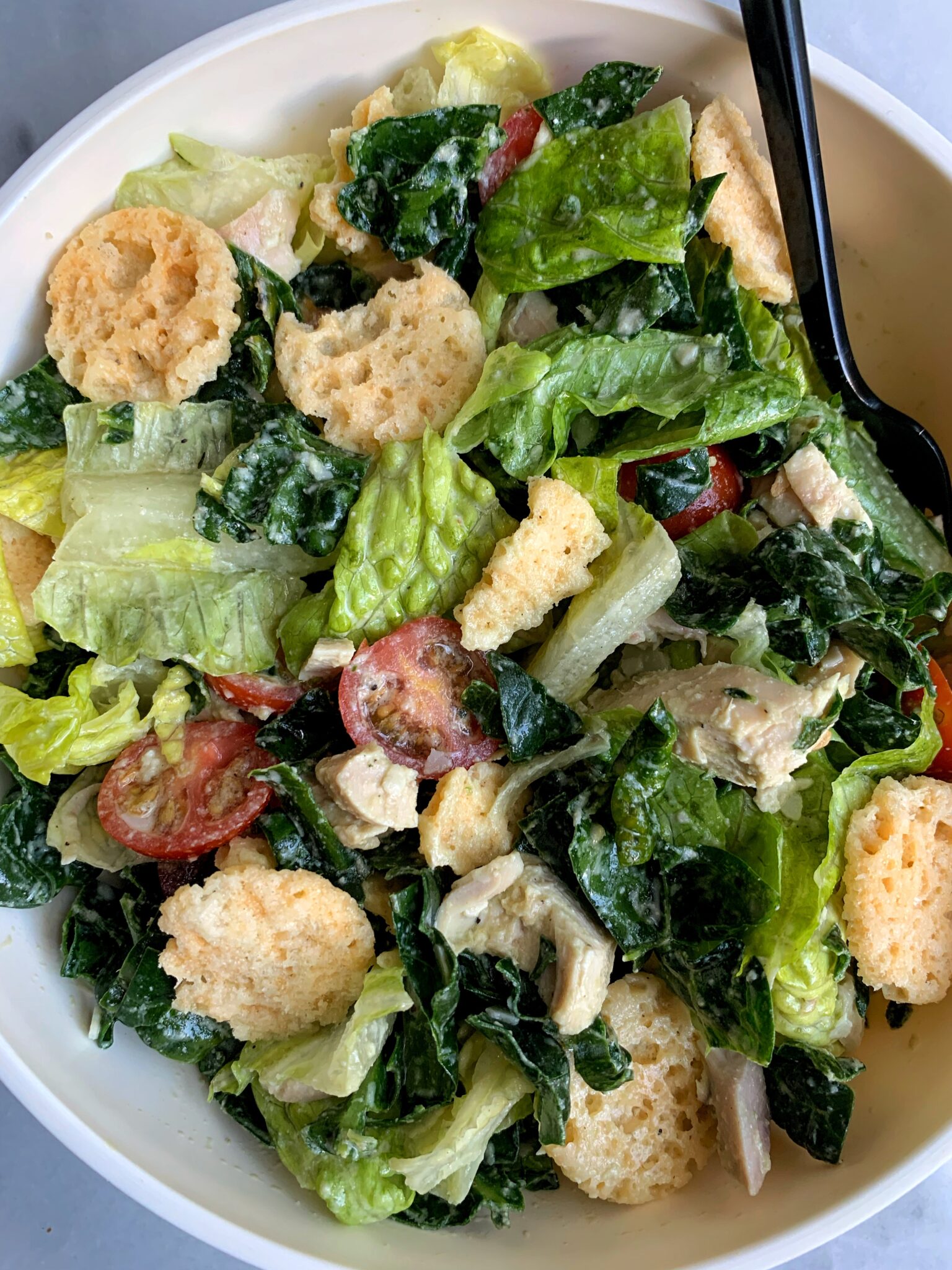 Copycat Sweetgreen Kale Caesar Salad rachLmansfield