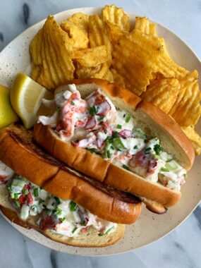 Easy Homemade Lobster Rolls Baby! Sharing our recipe when we make lobster rolls at home using frozen lobster tail.