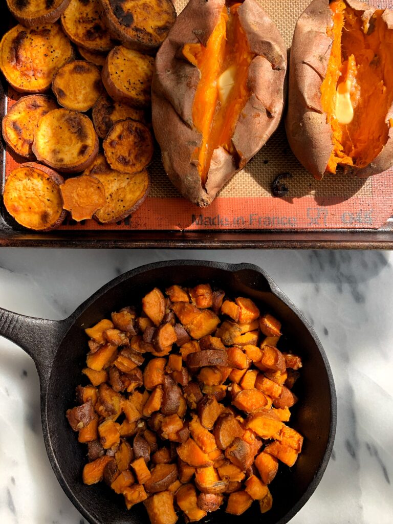 How to Make Sweet Potatoes 3 Different Ways!