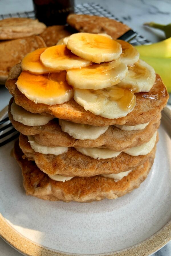 The Best Vegan Banana Pancakes!
