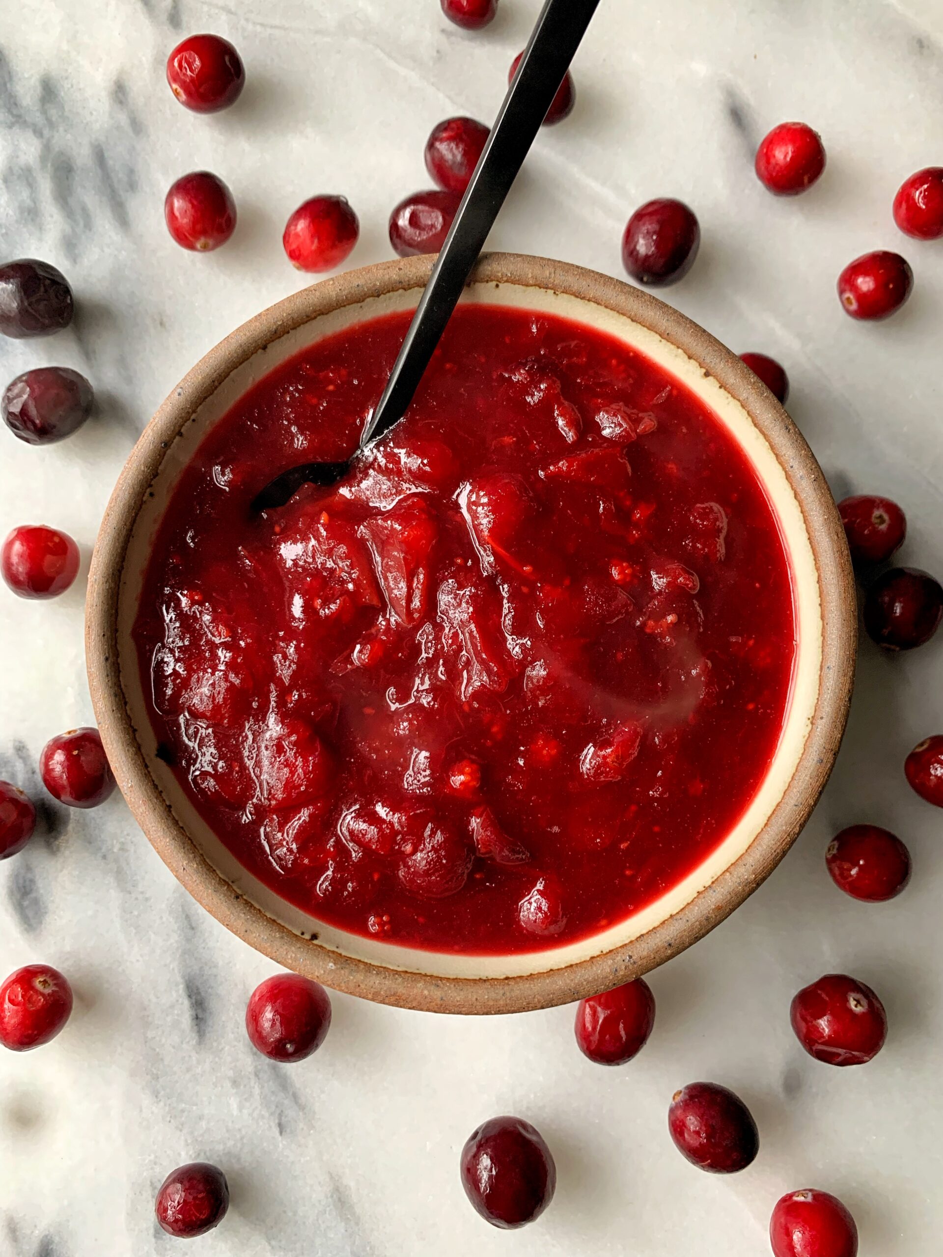 The Best Healthier Cranberry Sauce - rachLmansfield