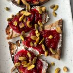 These Cranberry Goat Cheese Crostini's are too damn good and easy to make! You only need a few ingredients to make them and they're the perfect holiday appetizer to serve.