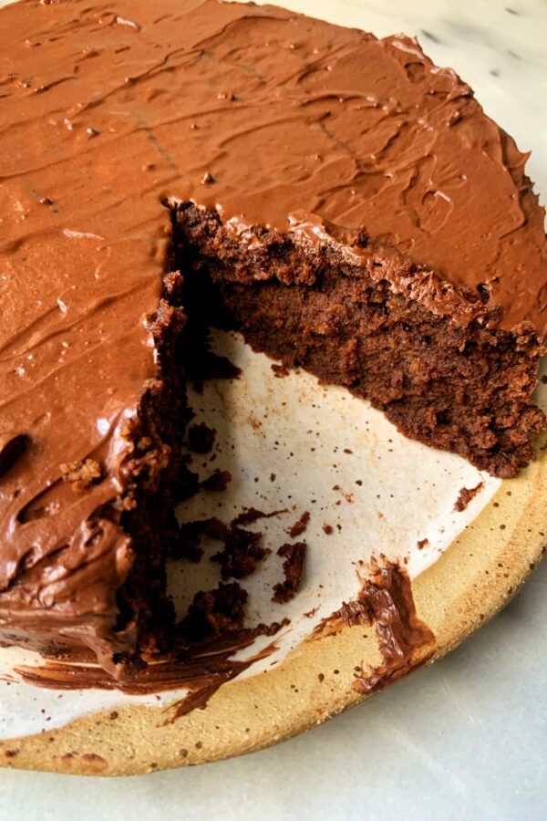 The Best Paleo Brownie Cake Ever!