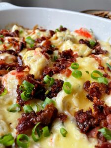 Easy Baked Bacon And Crab Dip - RachLmansfield