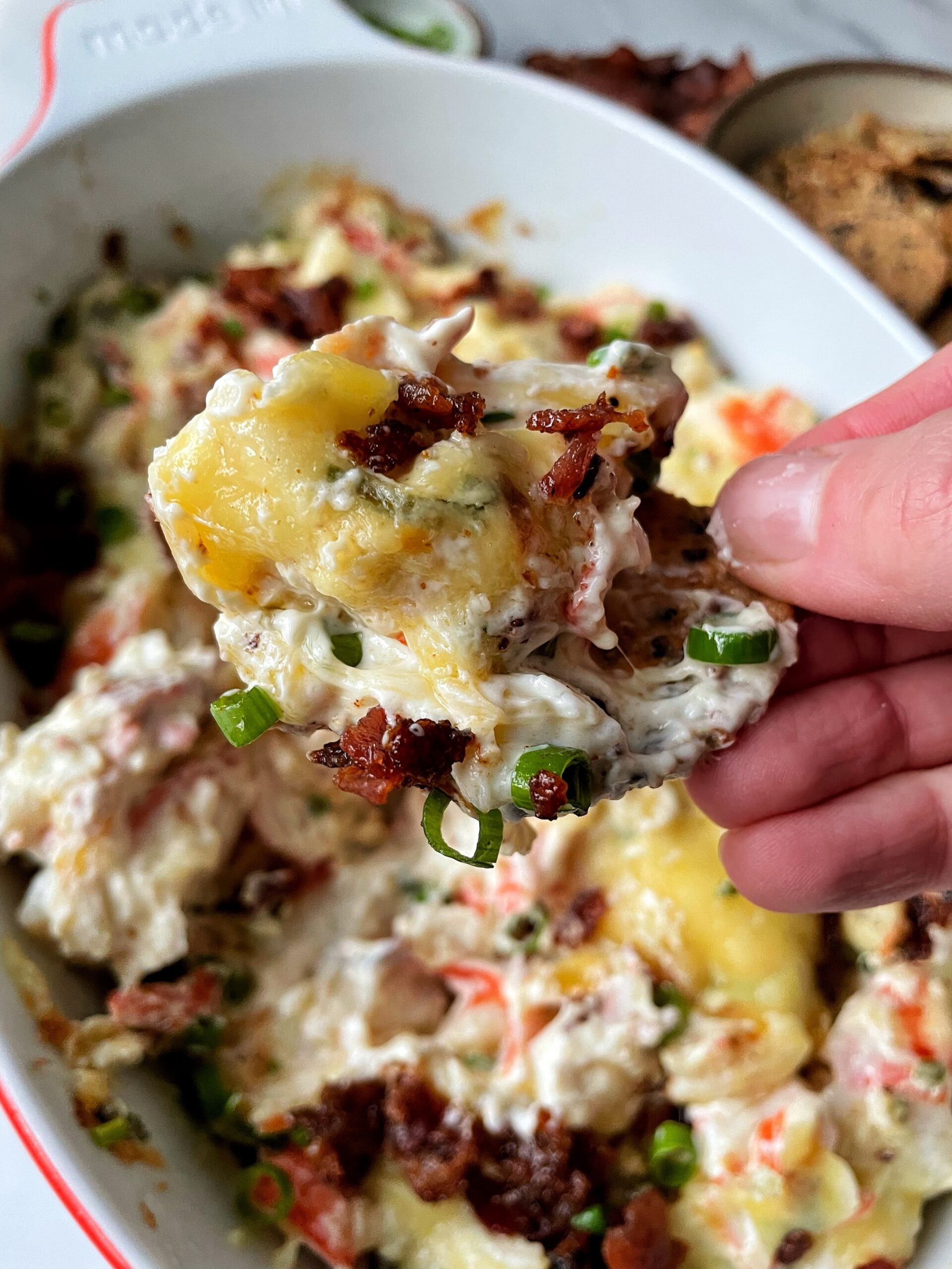 Easy Baked Bacon And Crab Dip - Rachlmansfield