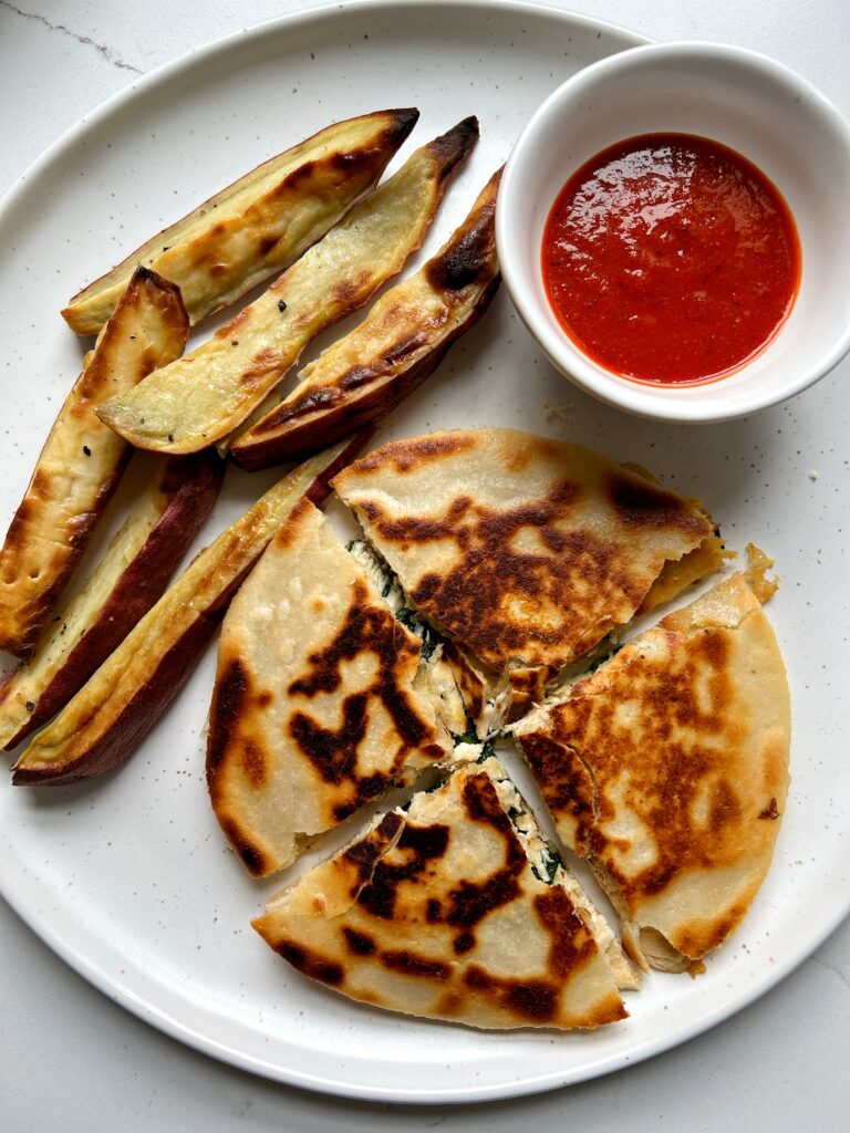 Family Food Prep - Chicken Quesadilla