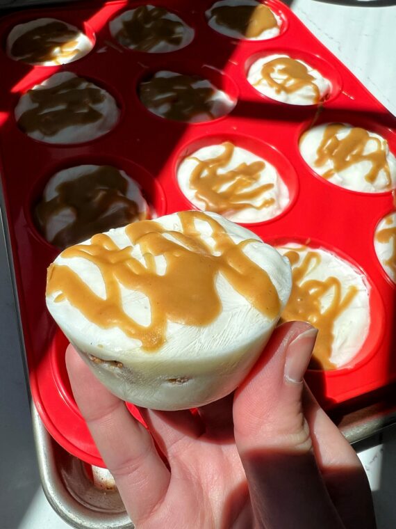 Healthy Frozen Yogurt Cups rachLmansfield