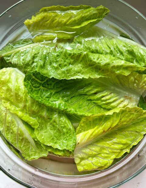 How to Wash and Store Your Romaine Lettuce