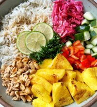 Healthy Thai Pineapple Rice Salad