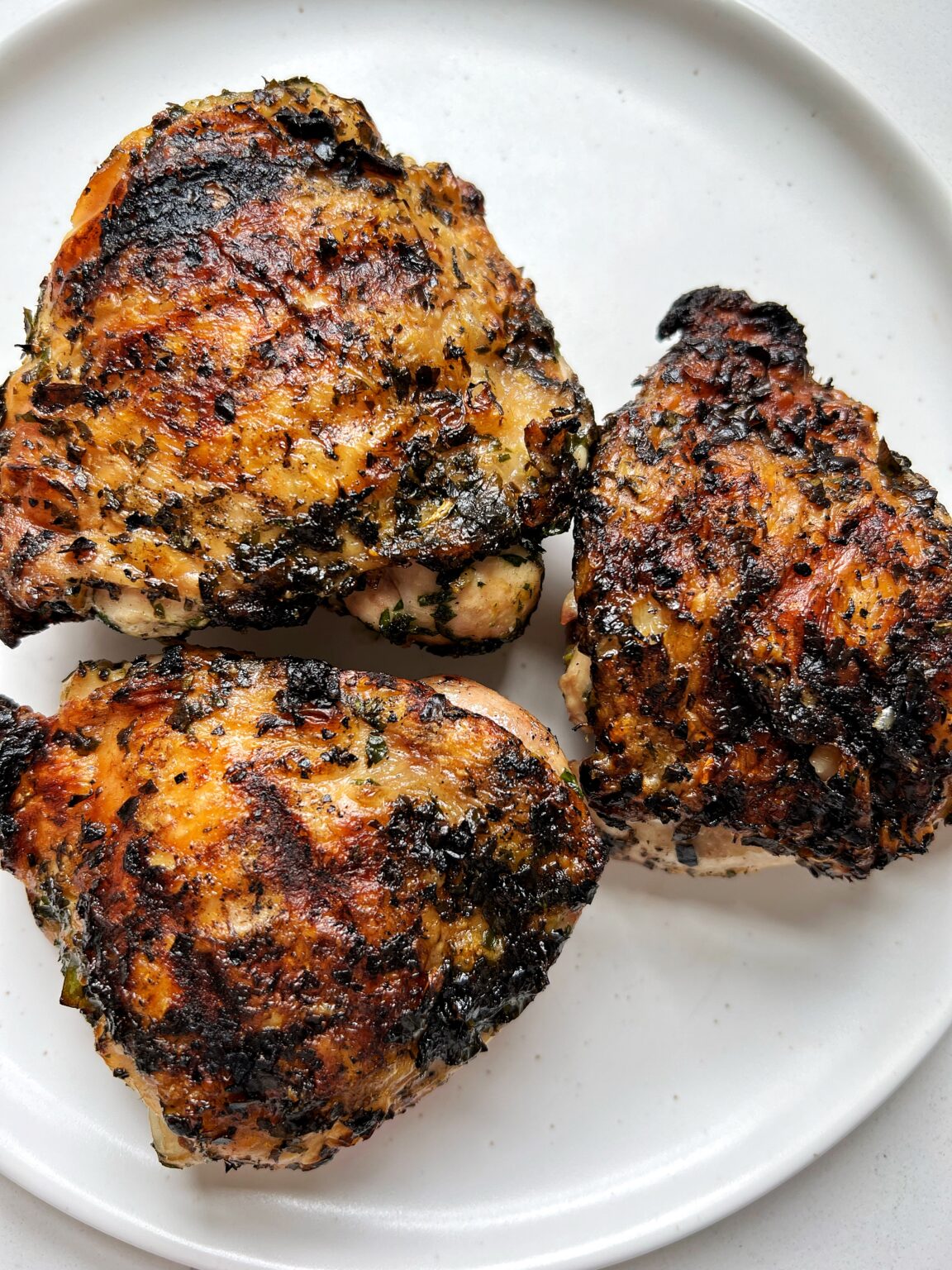 The Best Crispy Chicken Thighs (no grill needed) - rachLmansfield