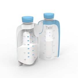 Kiinde Twist Pouch Direct-Pump Direct-Feed Twist Cap Breast Milk Storage Bags