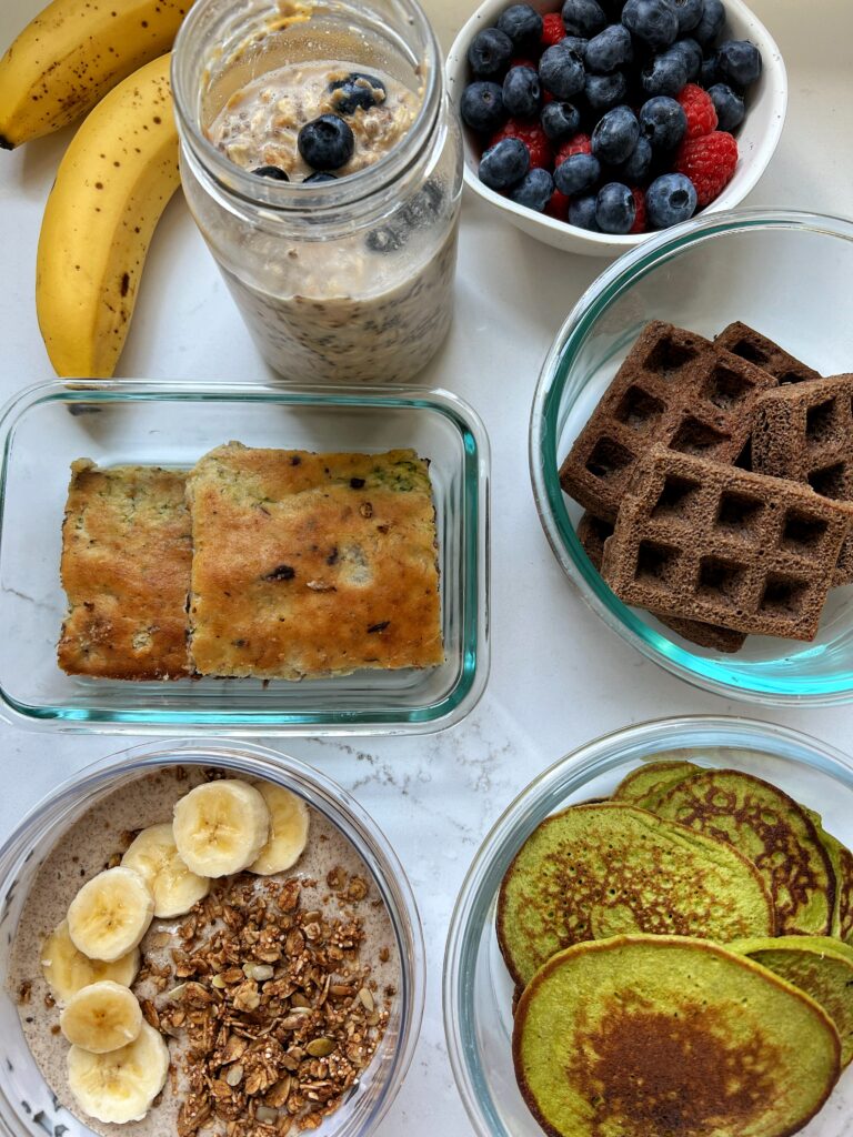 Sharing dozens of healthy toddler breakfast ideas to make for you and your kids! A mix of pancakes, oatmeals, muffins, egg cups and more.