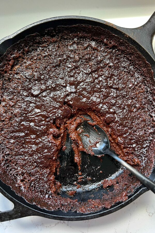 Paleo Chocolate Pudding Cake (vegan)