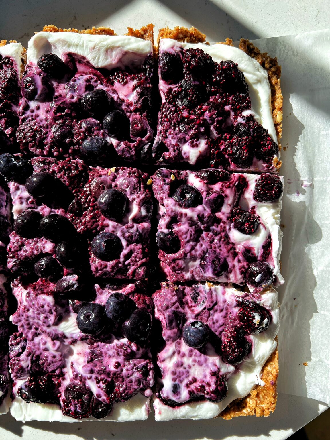 Frozen Yogurt Oatmeal Bars (glutenfree) rachLmansfield