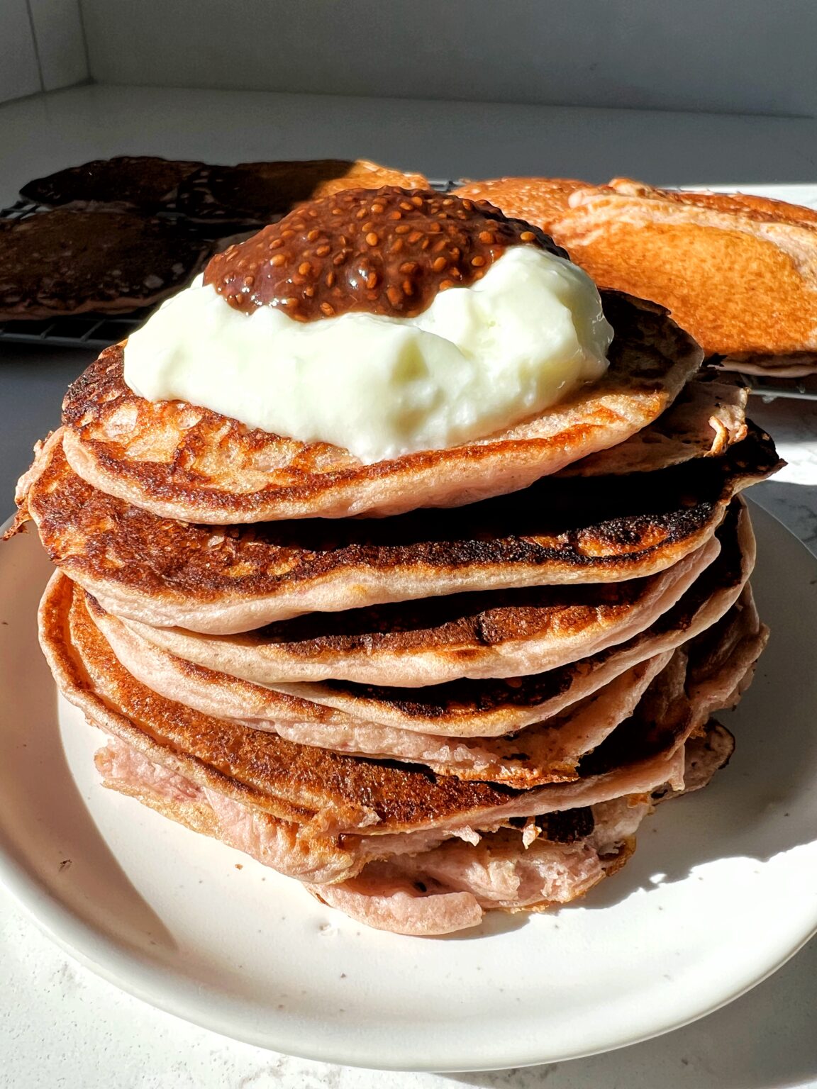 Easy Breakfast Berry Yogurt Bake rachLmansfield