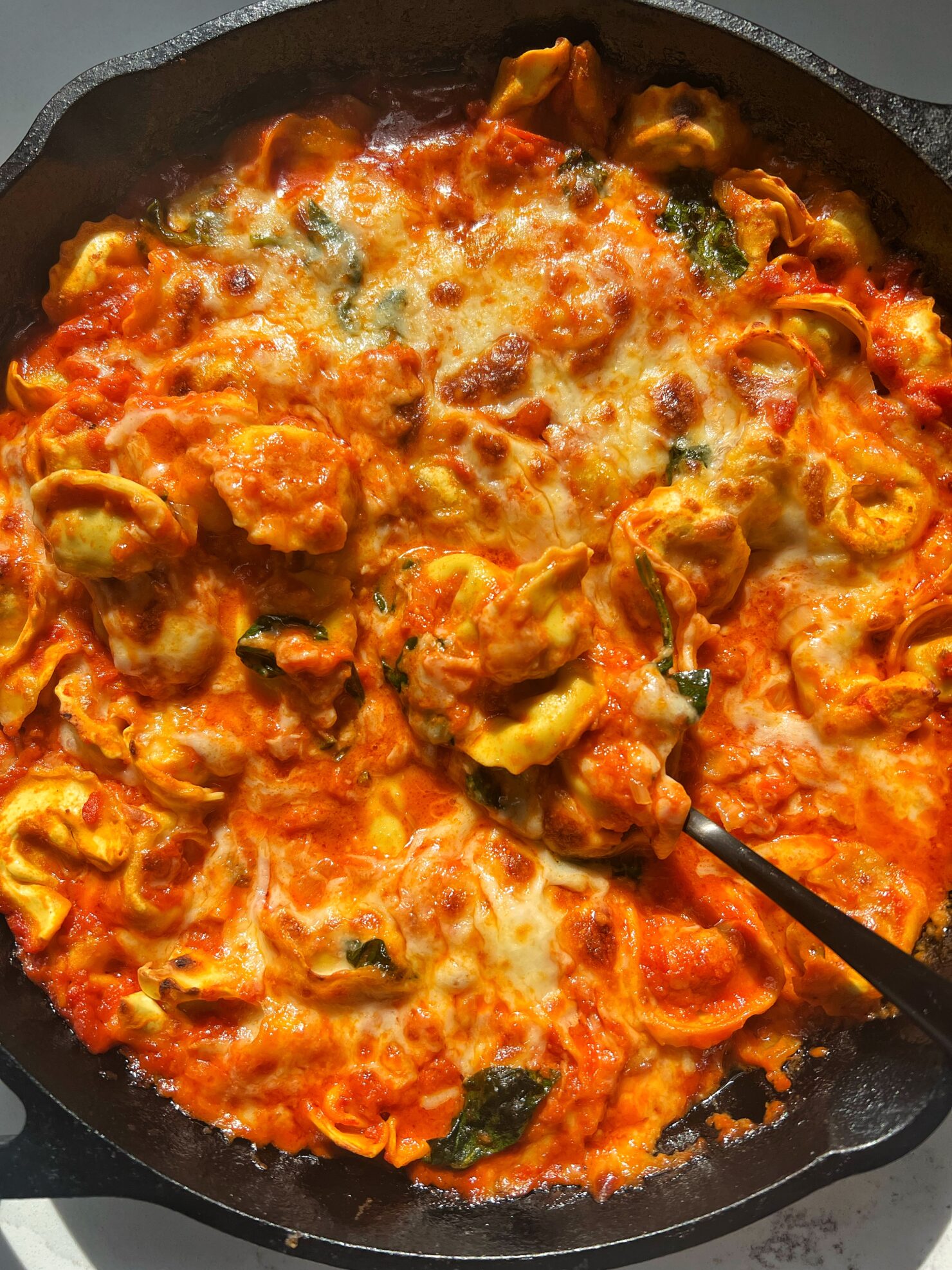 Baked Tortellini with Vodka Sauce rachLmansfield