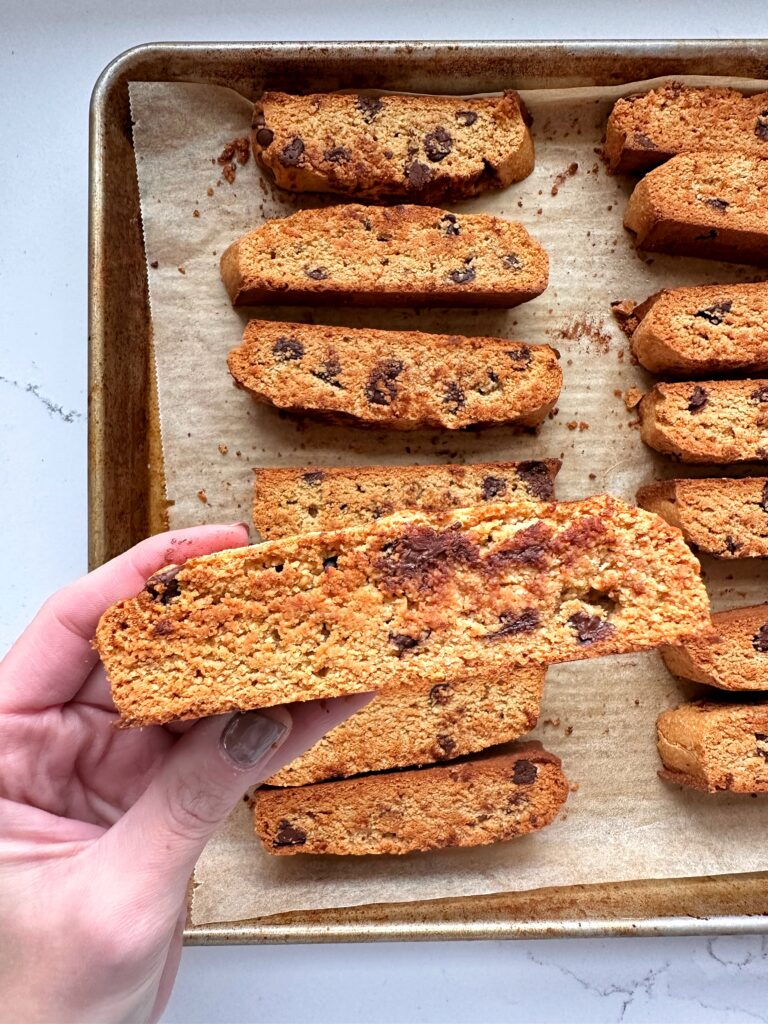 Almond Flour Mandel Bread (Passover friendly!) rachLmansfield