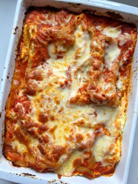 hidden veggie lasagna