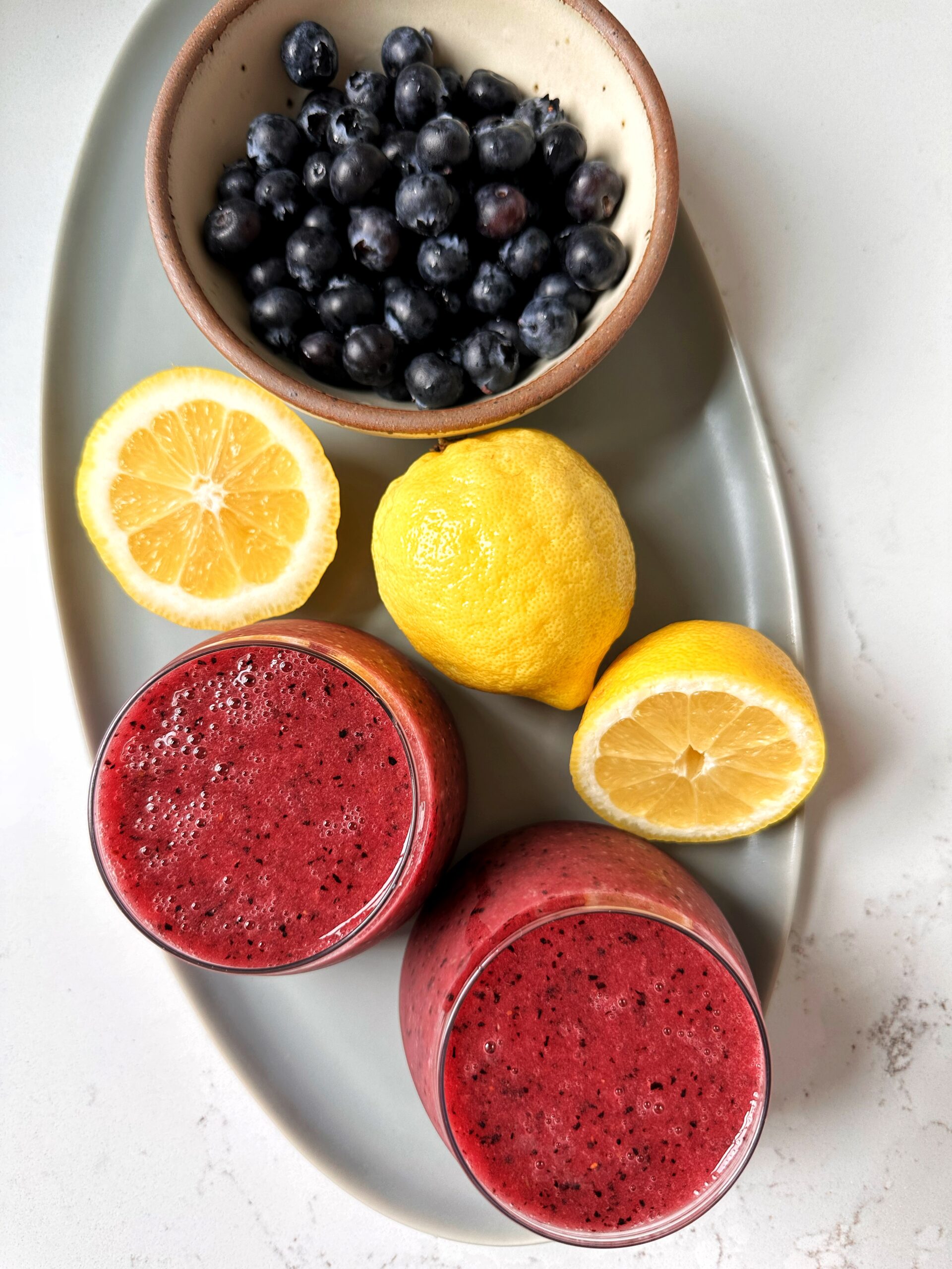 Blueberry Lemonade Refresher - rachLmansfield