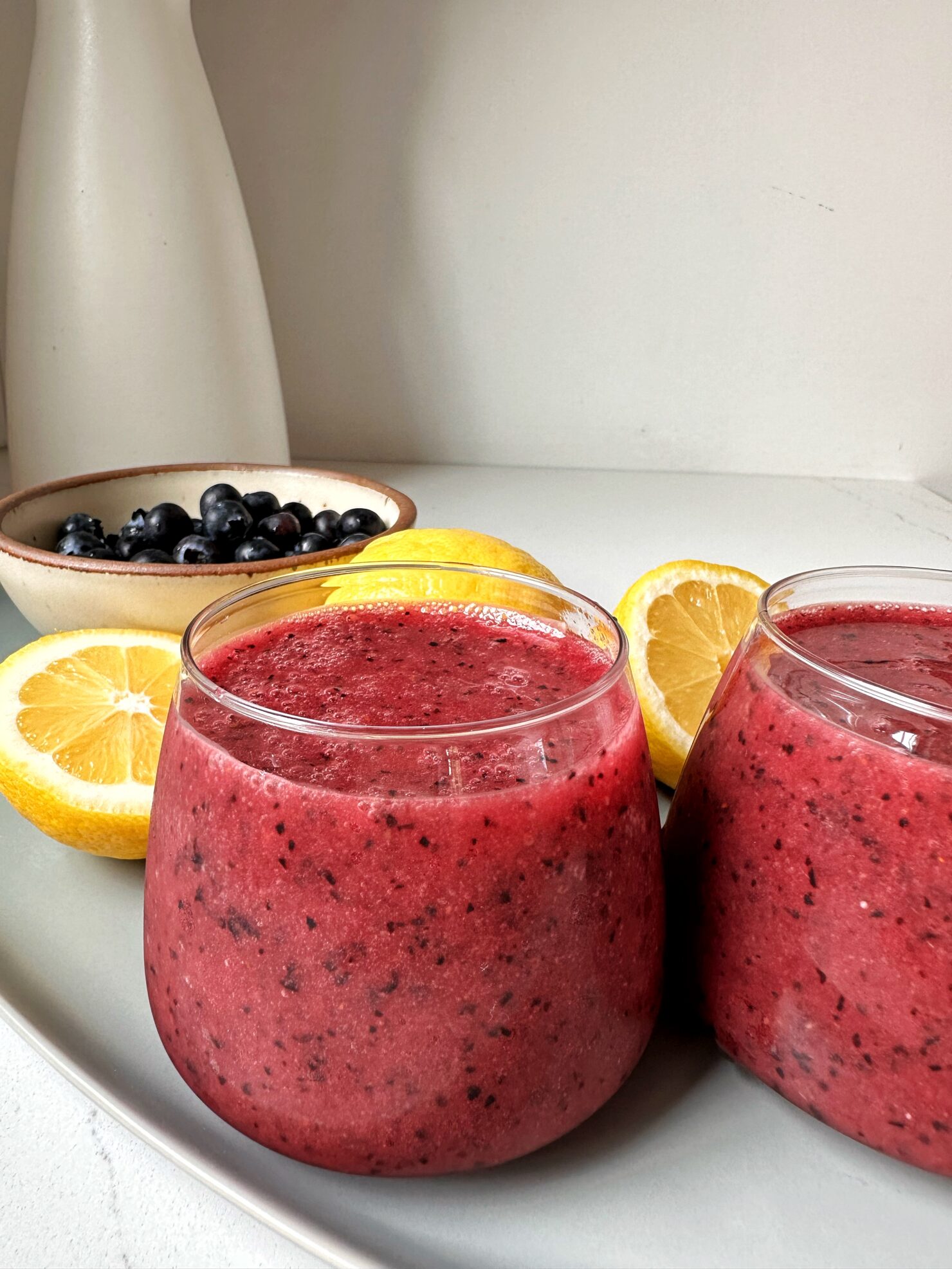 Blueberry Lemonade Refresher - rachLmansfield