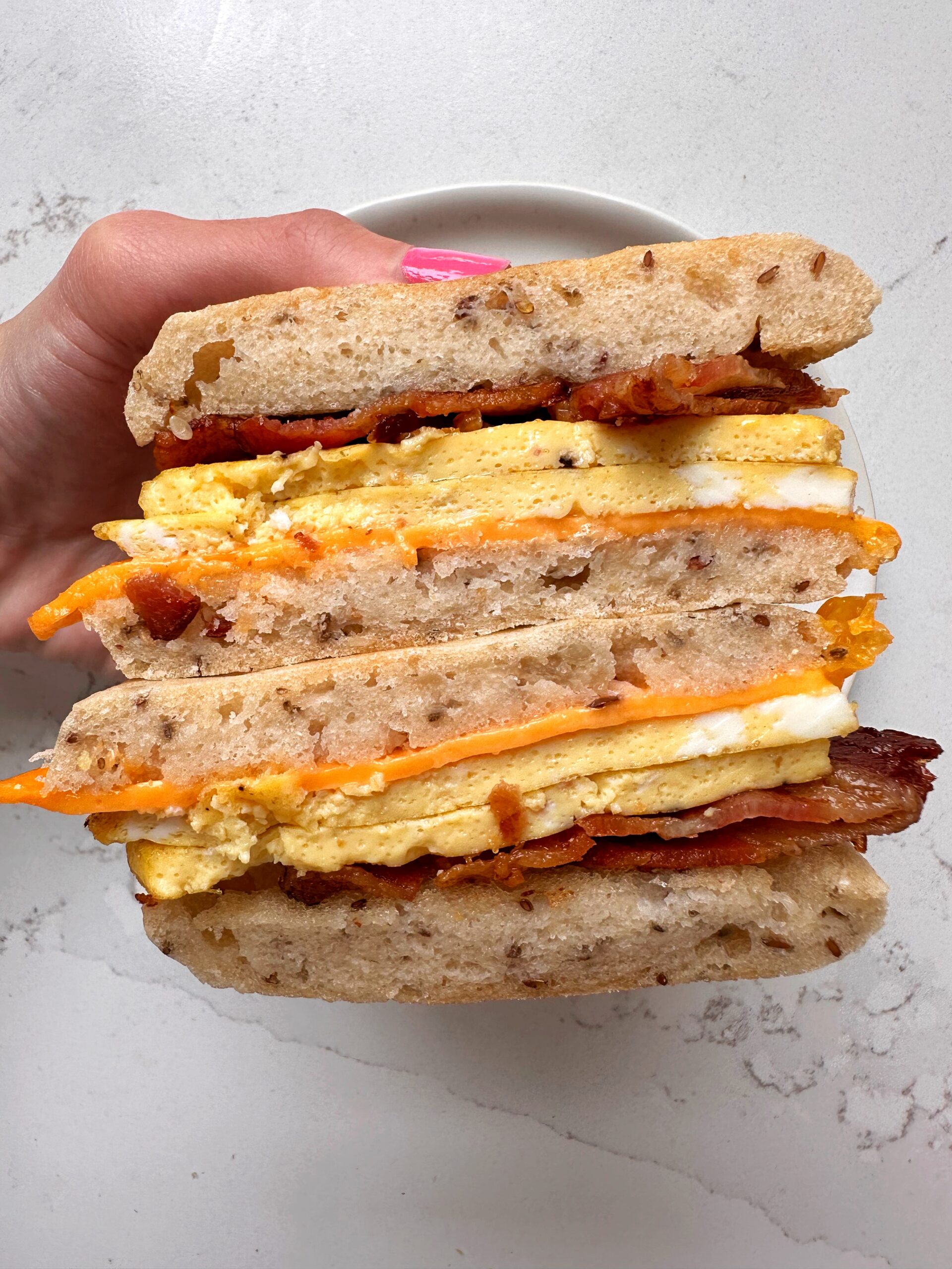 Gluten-free Freezer Breakfast Sandwiches - rachLmansfield