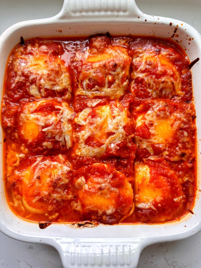 Baked Tortellini with Vodka Sauce rachLmansfield