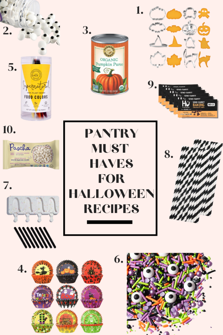 Pantry must haves for halloween recipes
