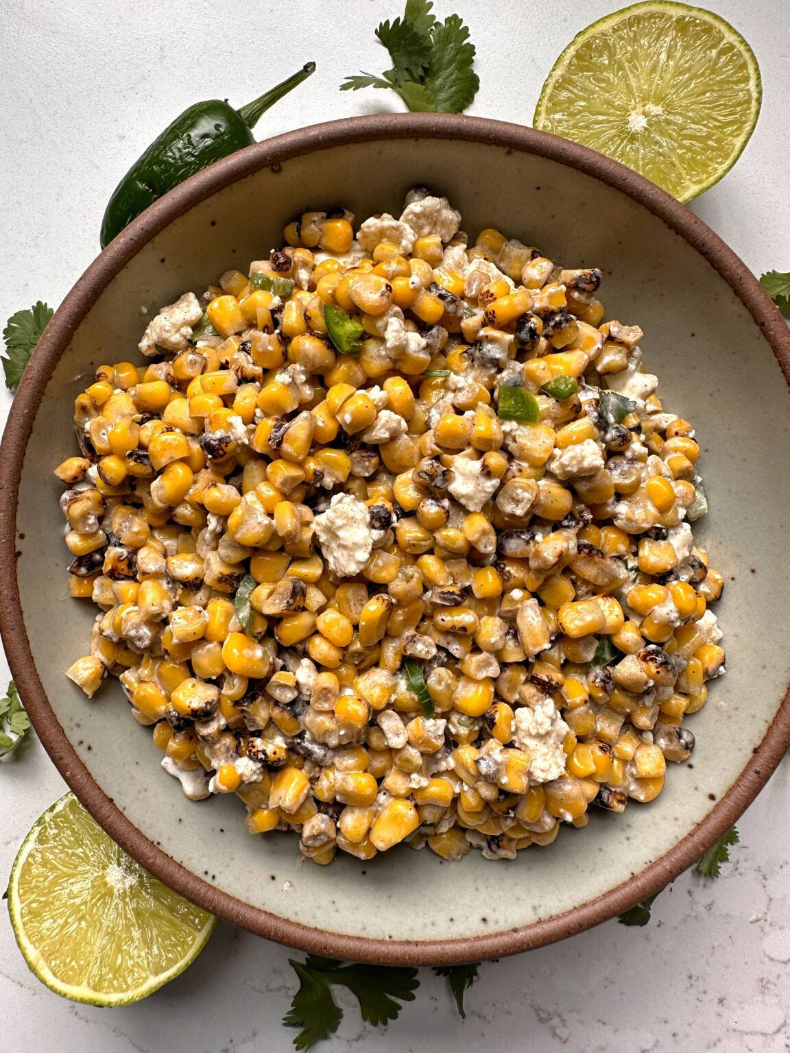 Easy Mexican Street Corn Dip - rachLmansfield