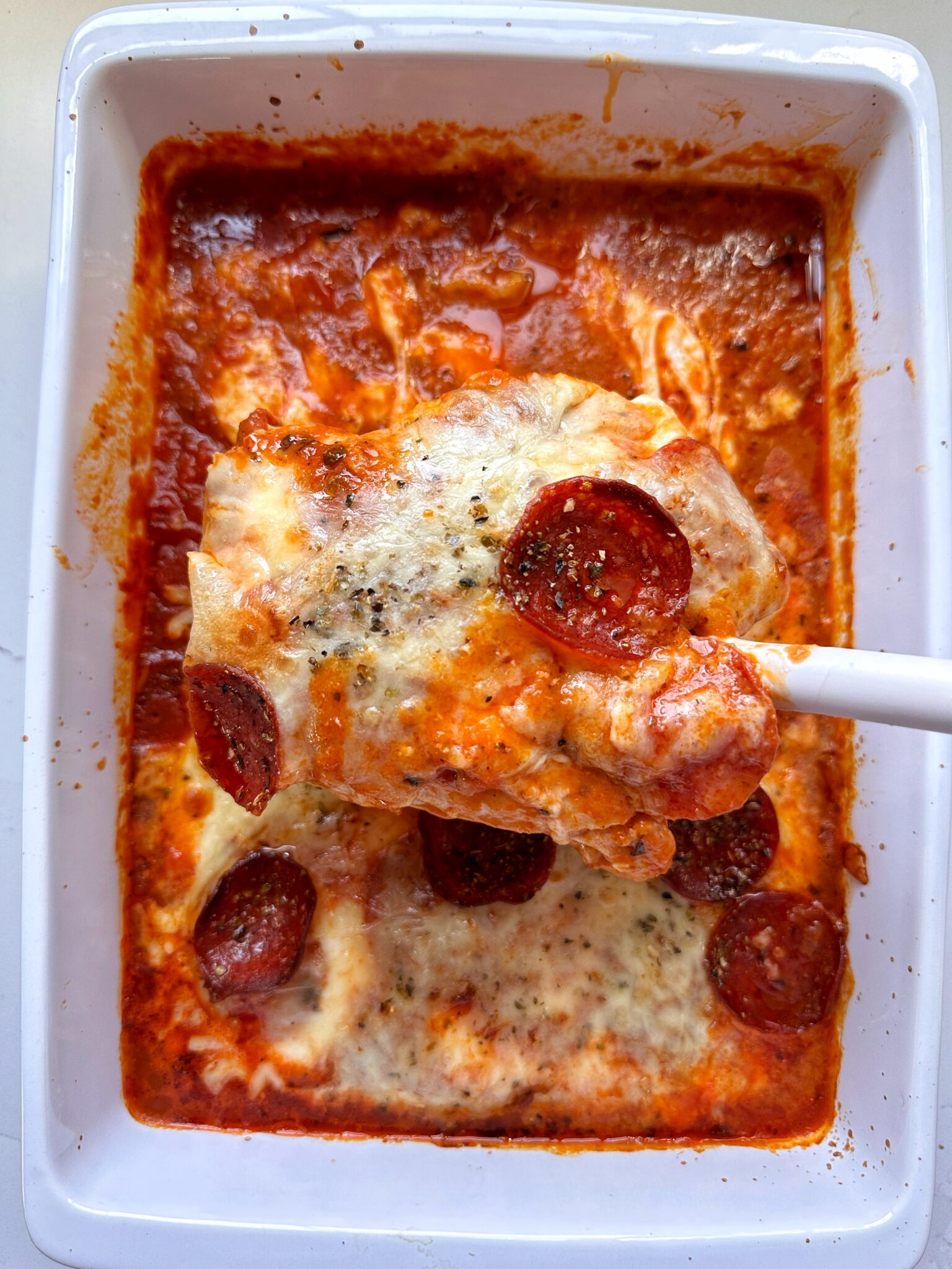 One Pan Pizza Chicken (gluten-free) - rachLmansfield