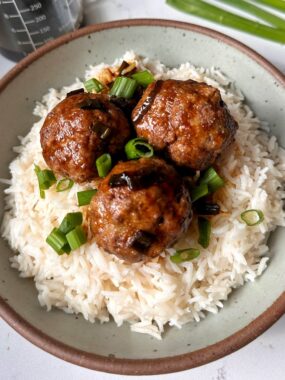 general tso meatballs