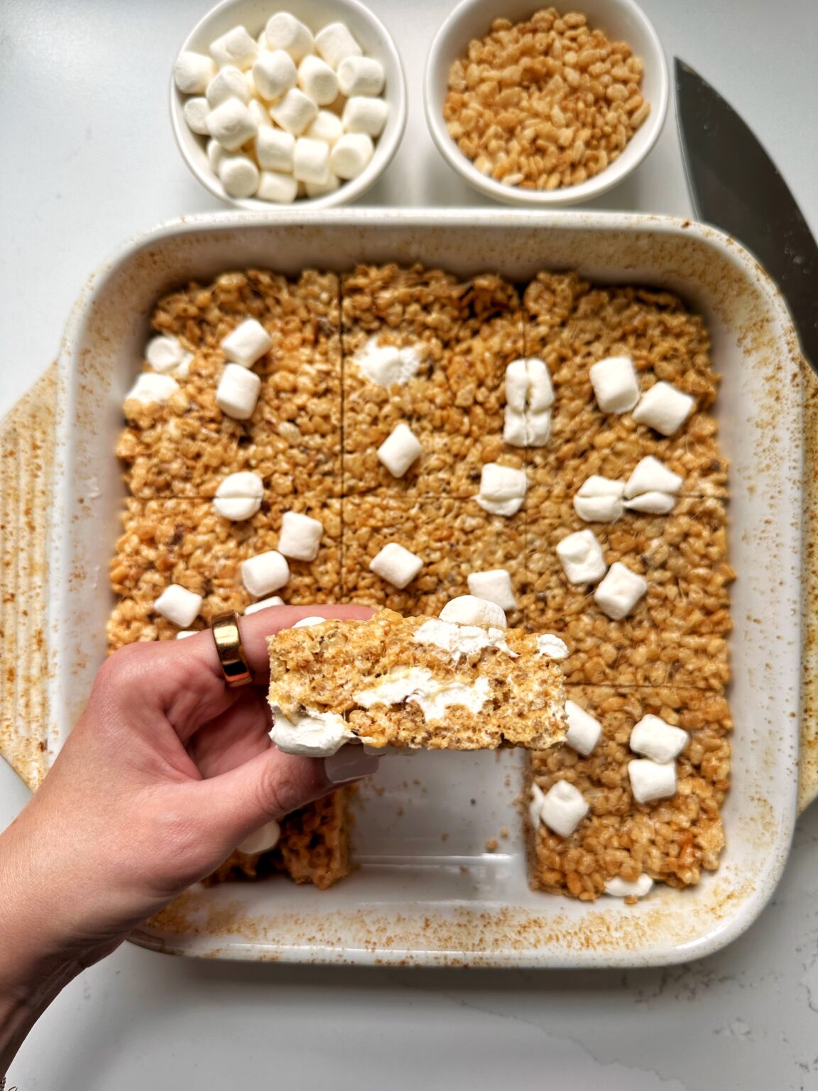 Halloween Oreo Rice Krispie Treats - rachLmansfield