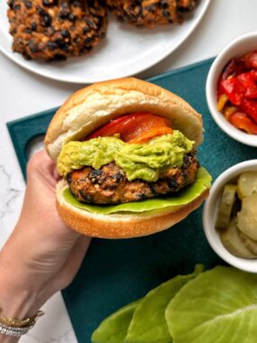 black bean veggie burgers
