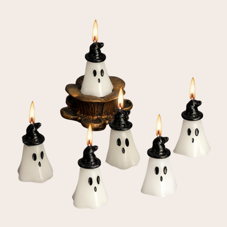 Halloween Ghost Candles