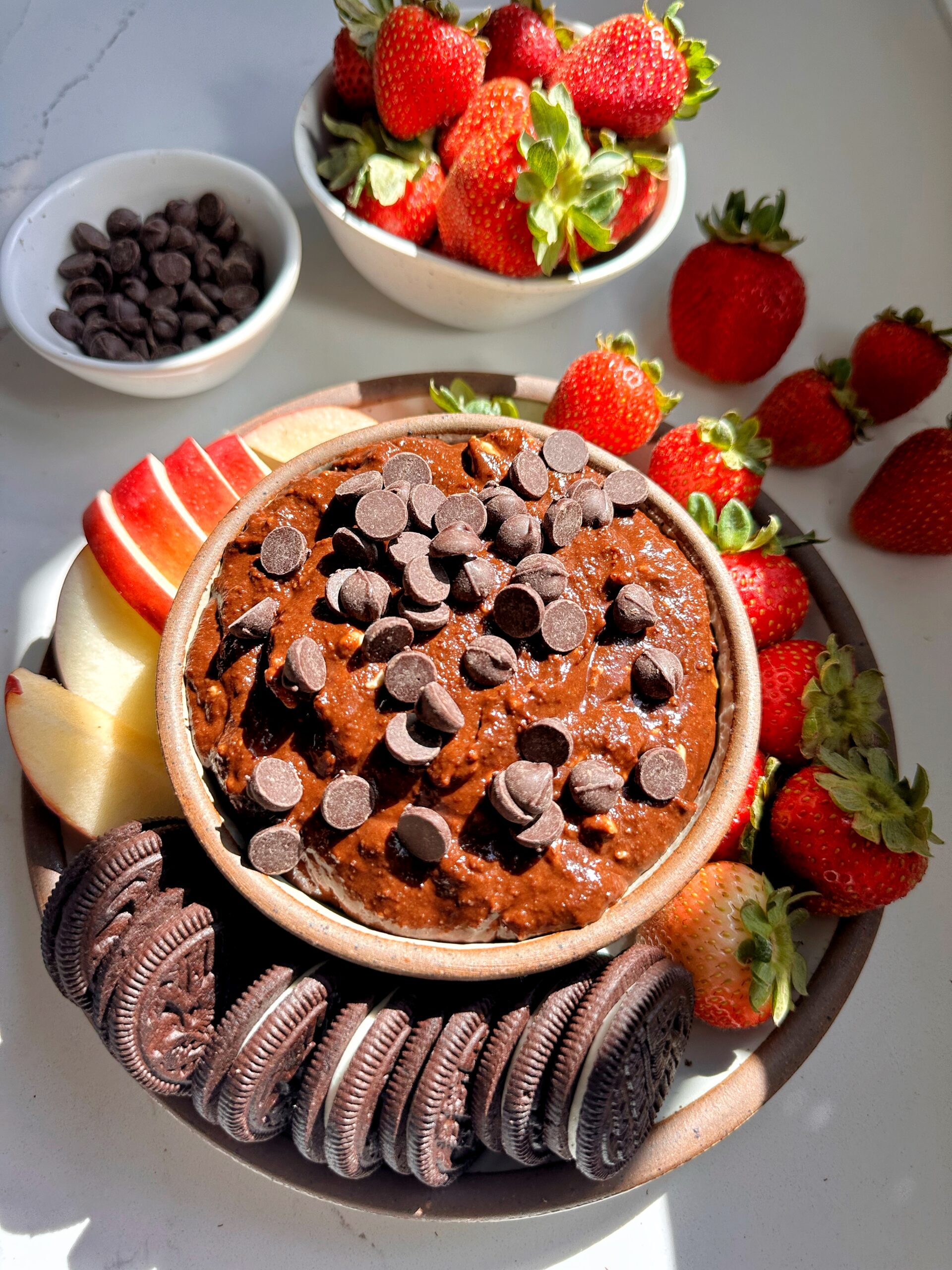 EASY Delicious Brownie Batter Dip