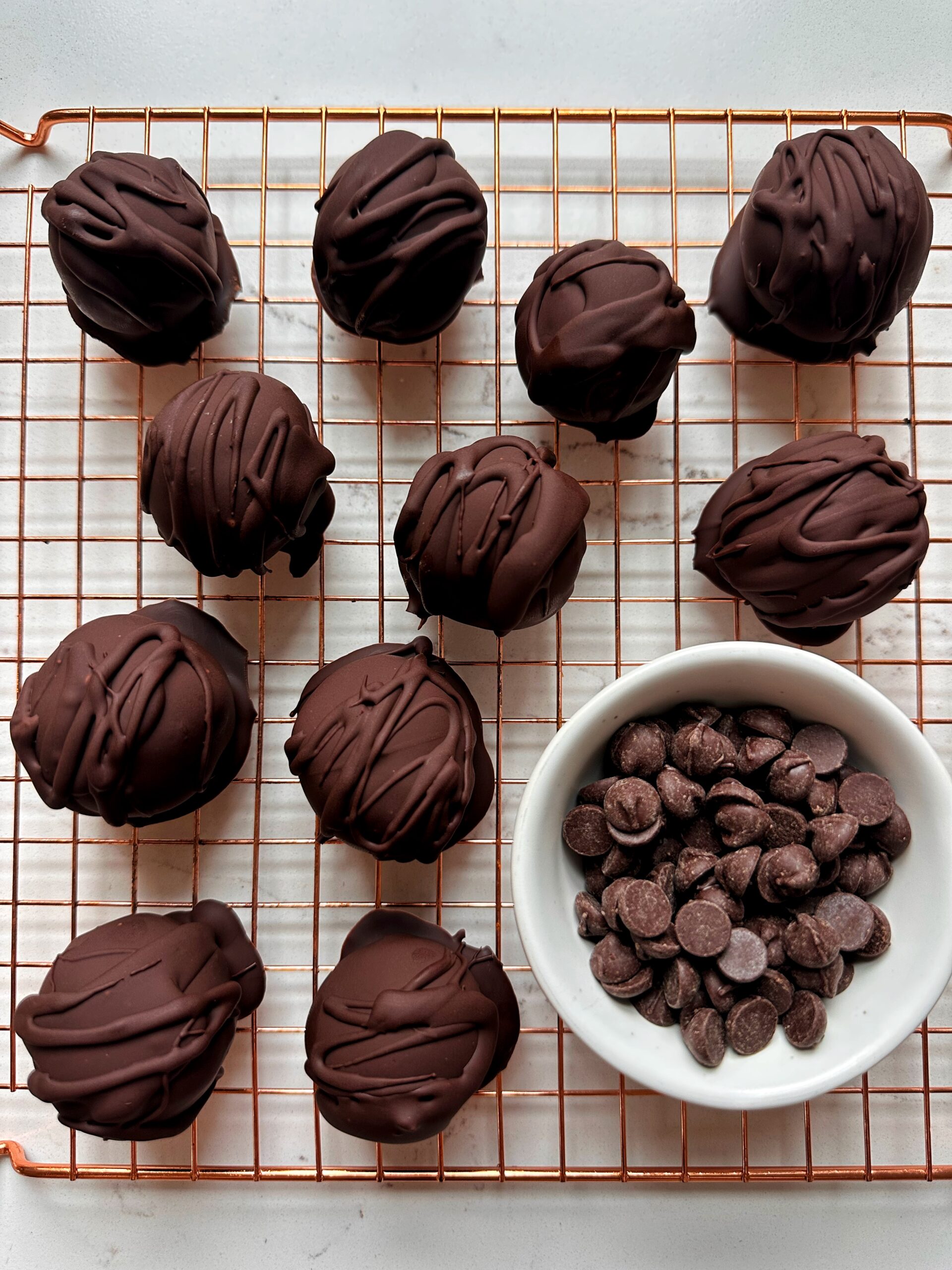 Brownie Batter Cottage Cheese Truffles - rachLmansfield