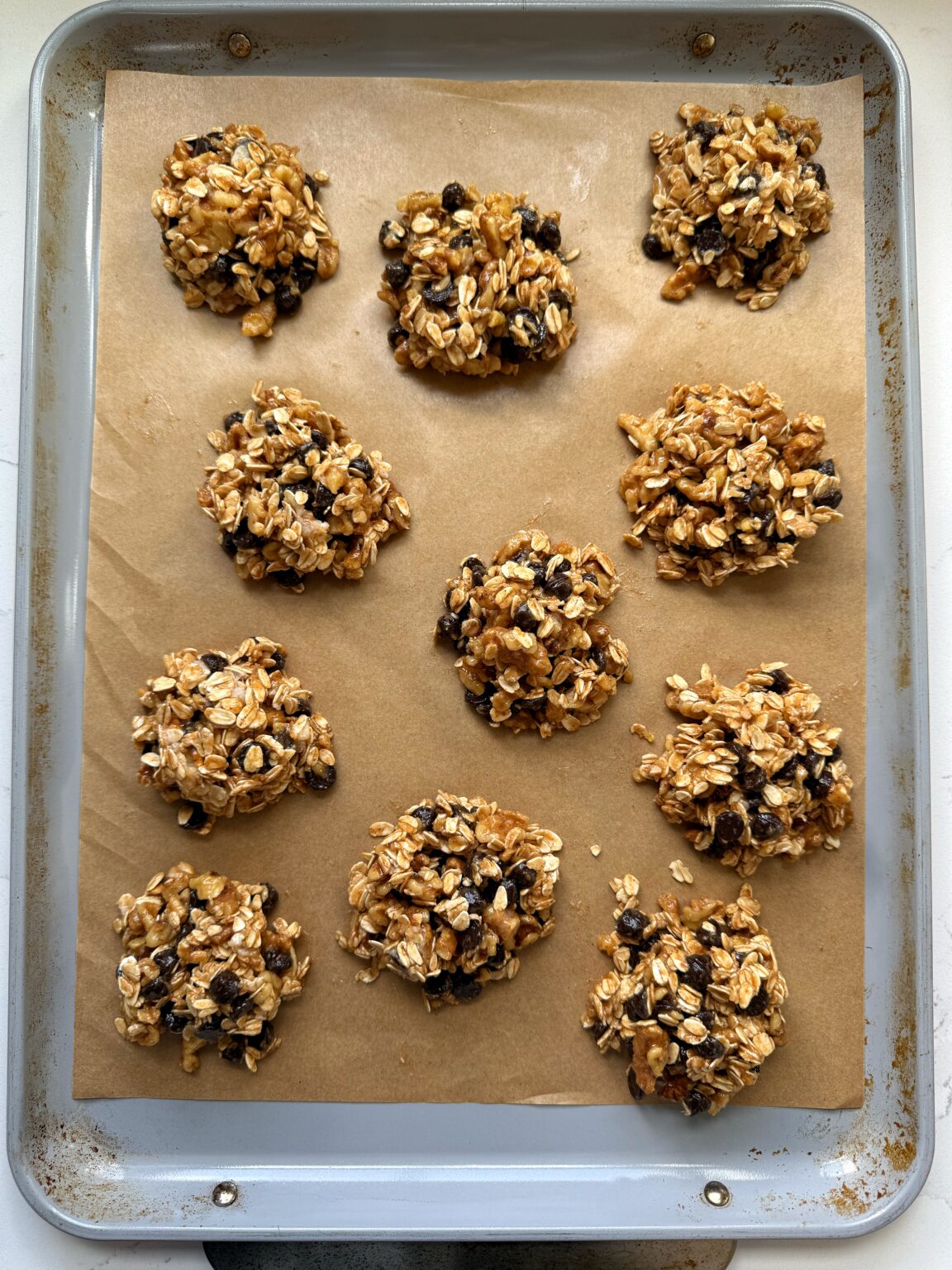 Oatmeal Magic Cookies (gluten-free + vegan) - rachLmansfield