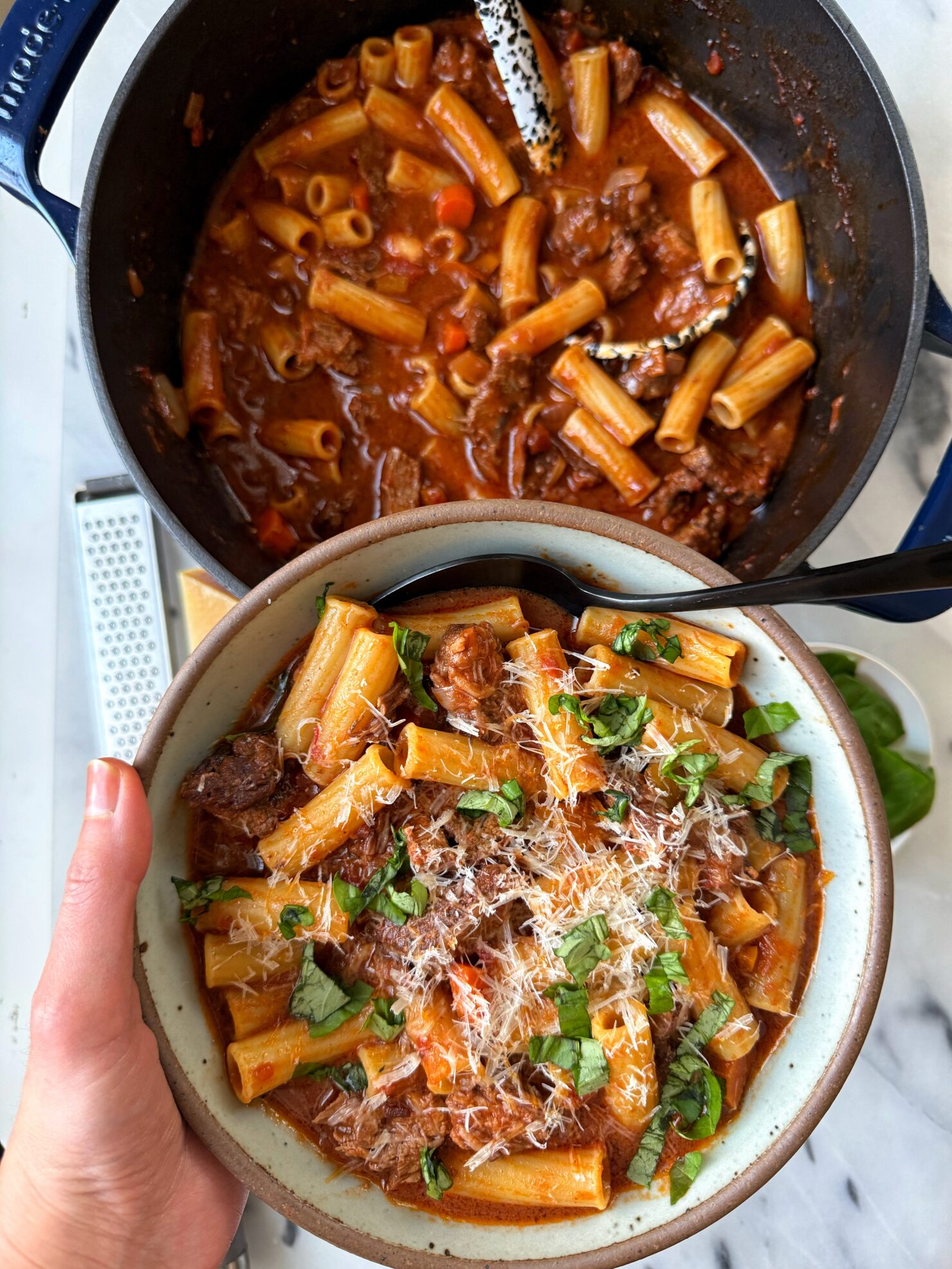 Beef Short Rib Rigatoni Simply Divine Braised Short Rib Ragu Rigatoni - rachLmansfield